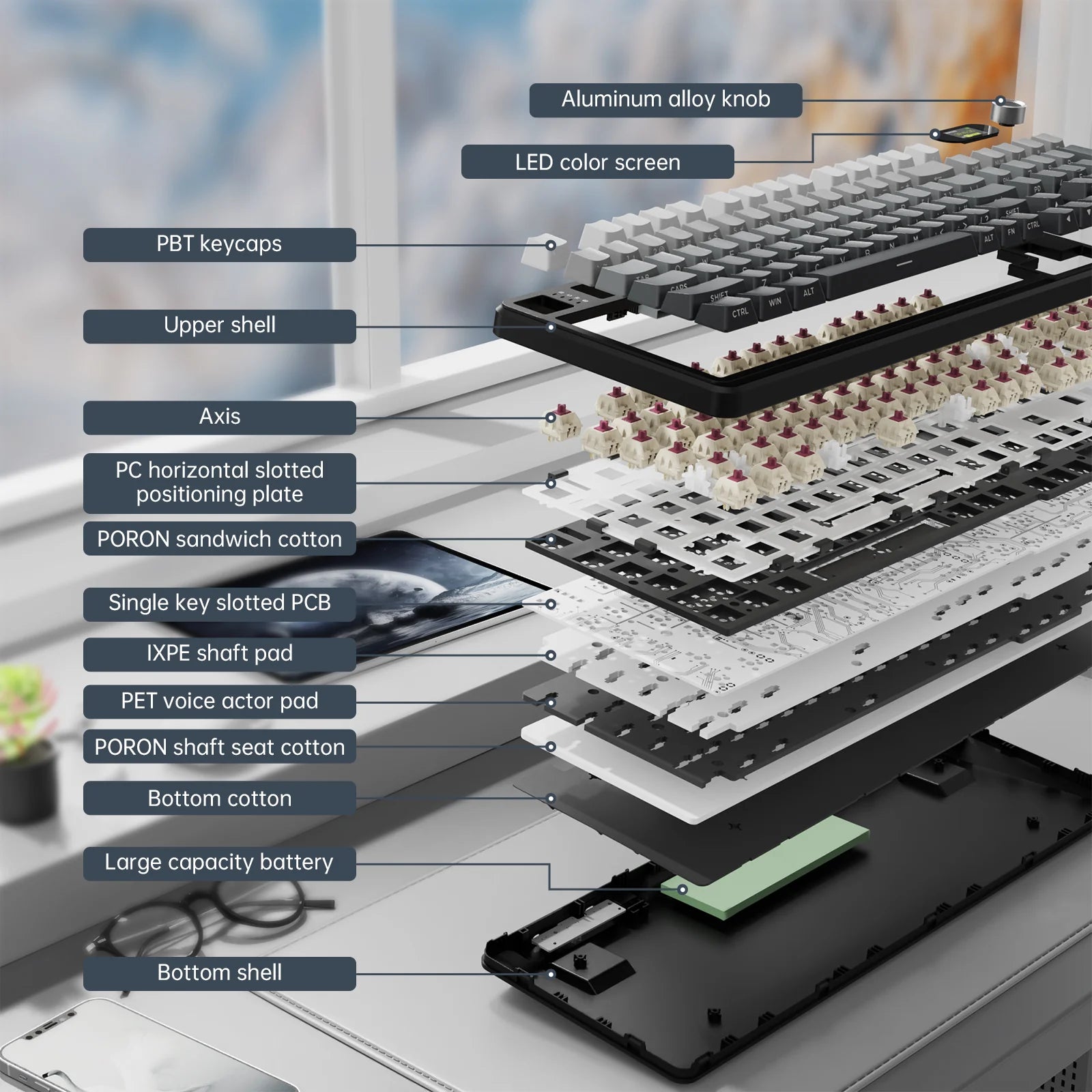 attack_shark_x98_pro_gasket_mount_open_structure