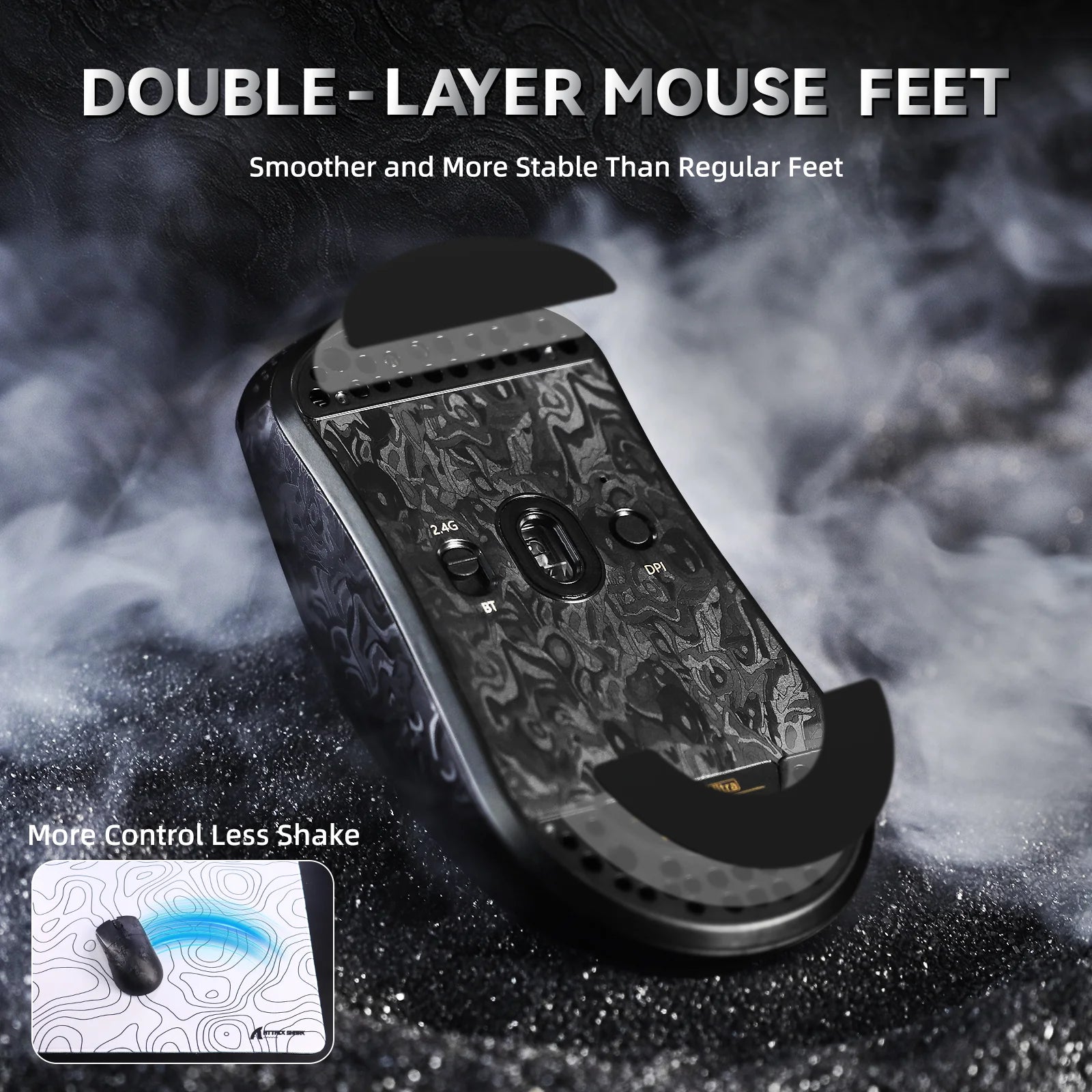 double_layer_smooth_mouse_feet_attack_shark_r11_ultra_8k_wireless_gaming_mouse