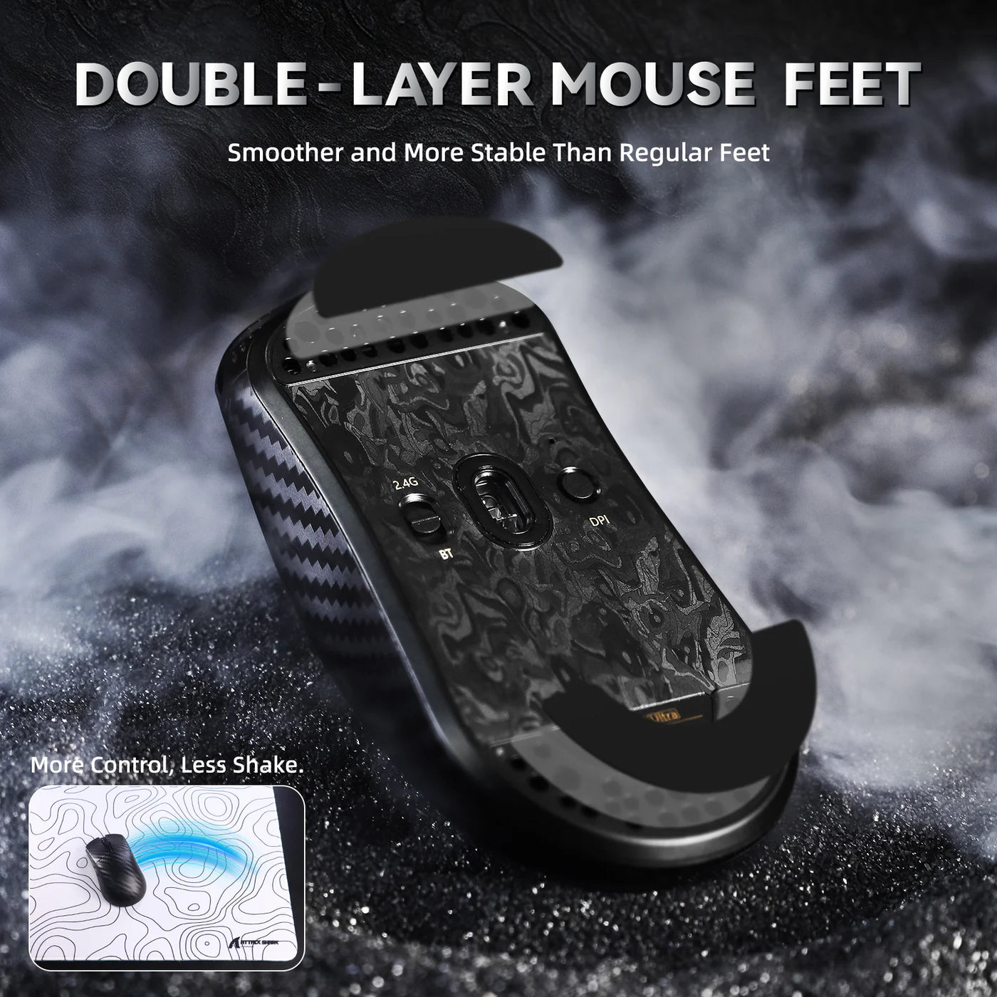 double_layer_smooth_mouse_feet_attack_shark_r11_ultra_weave_black_8k_wireless_gaming_mouse
