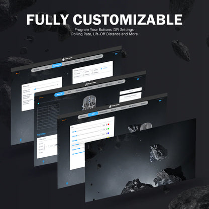 full customization via sofware